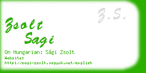 zsolt sagi business card